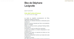 Desktop Screenshot of blog.stephanelavignotte.fr